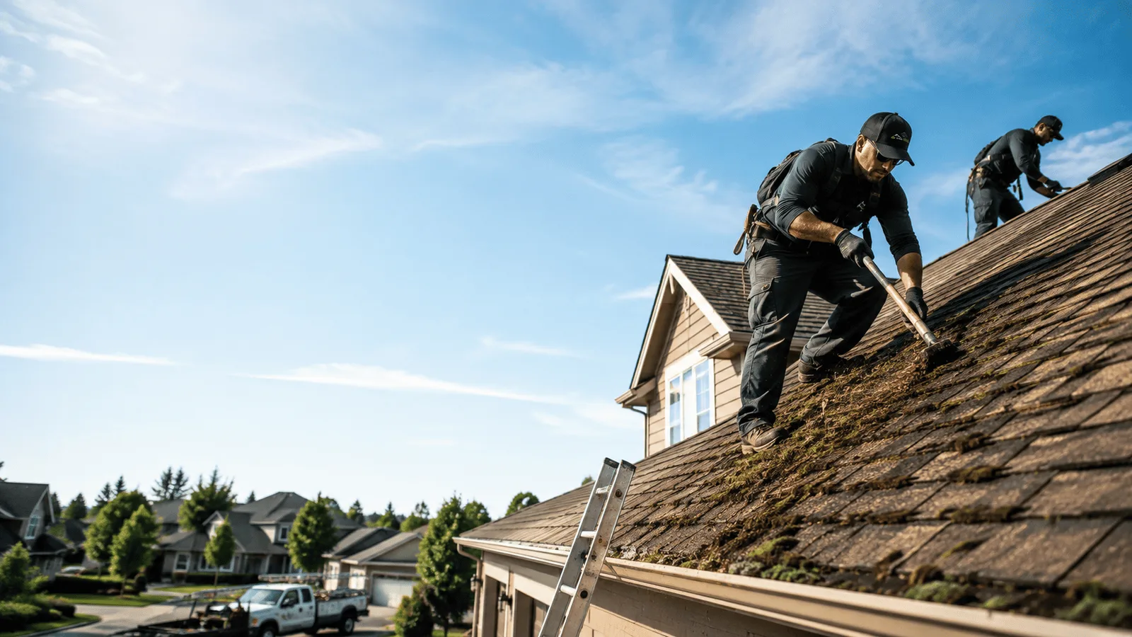 Roof Moss Removal in Sanborn, ND near me